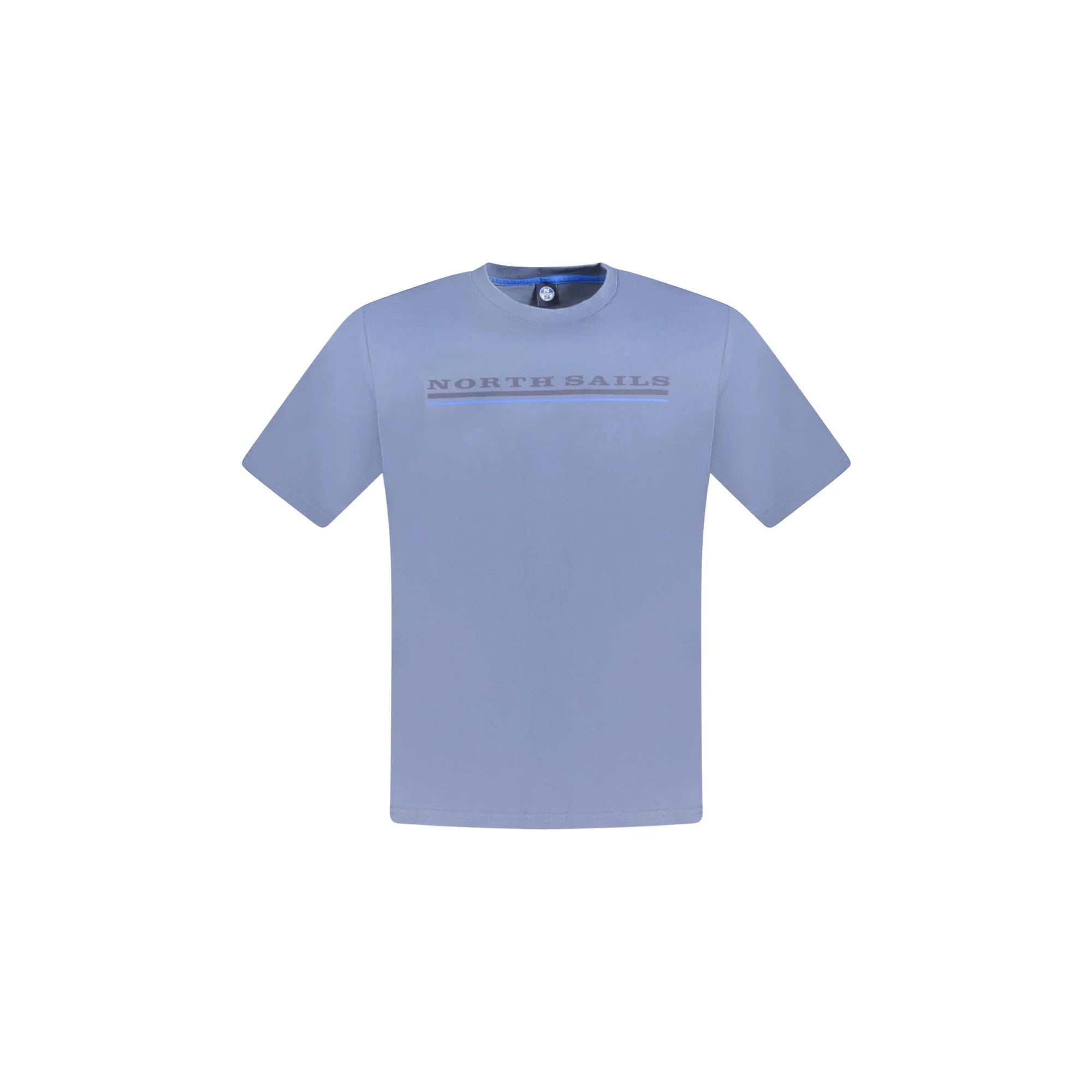 North Sails T-Shirt Maniche Corte Uomo Blu Stampa Logo - foto prodotto